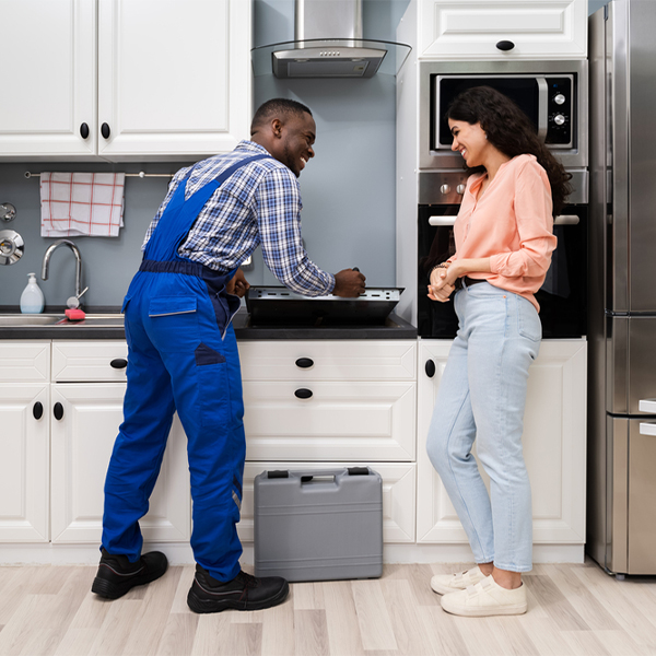 can you provide an estimate for cooktop repair before beginning any work in Grapevine